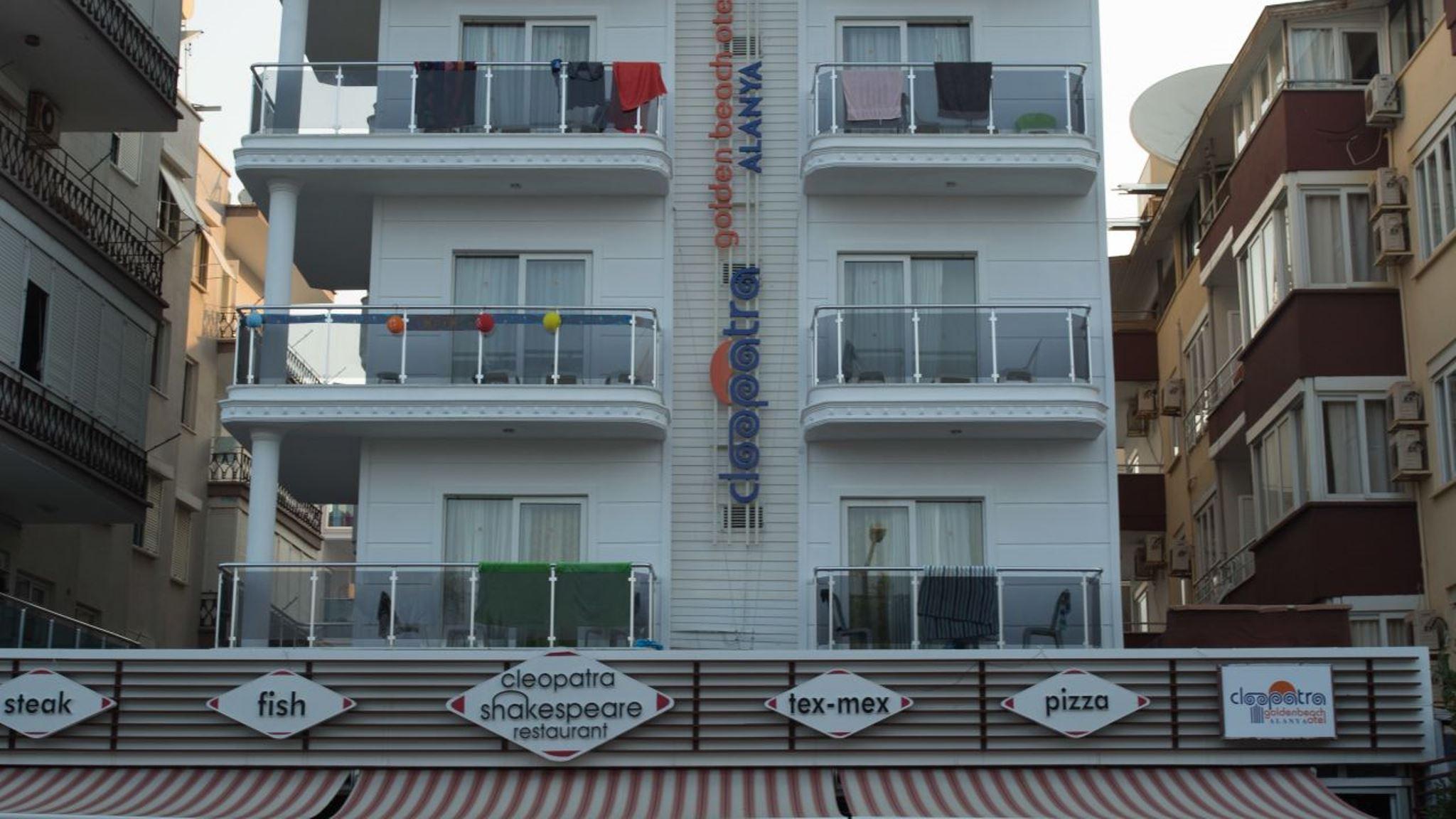 אלאניה Cleopatra Golden Beach Hotel מראה חיצוני תמונה