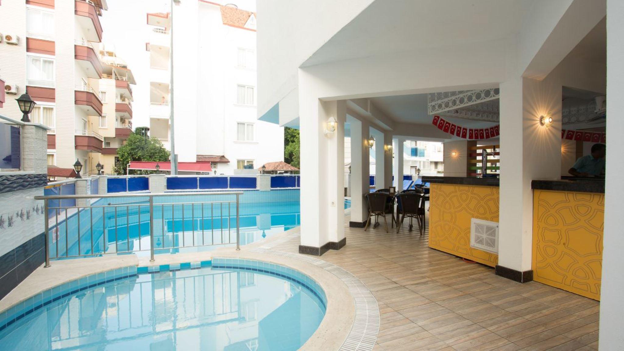 אלאניה Cleopatra Golden Beach Hotel מראה חיצוני תמונה