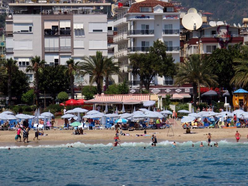 אלאניה Cleopatra Golden Beach Hotel מראה חיצוני תמונה
