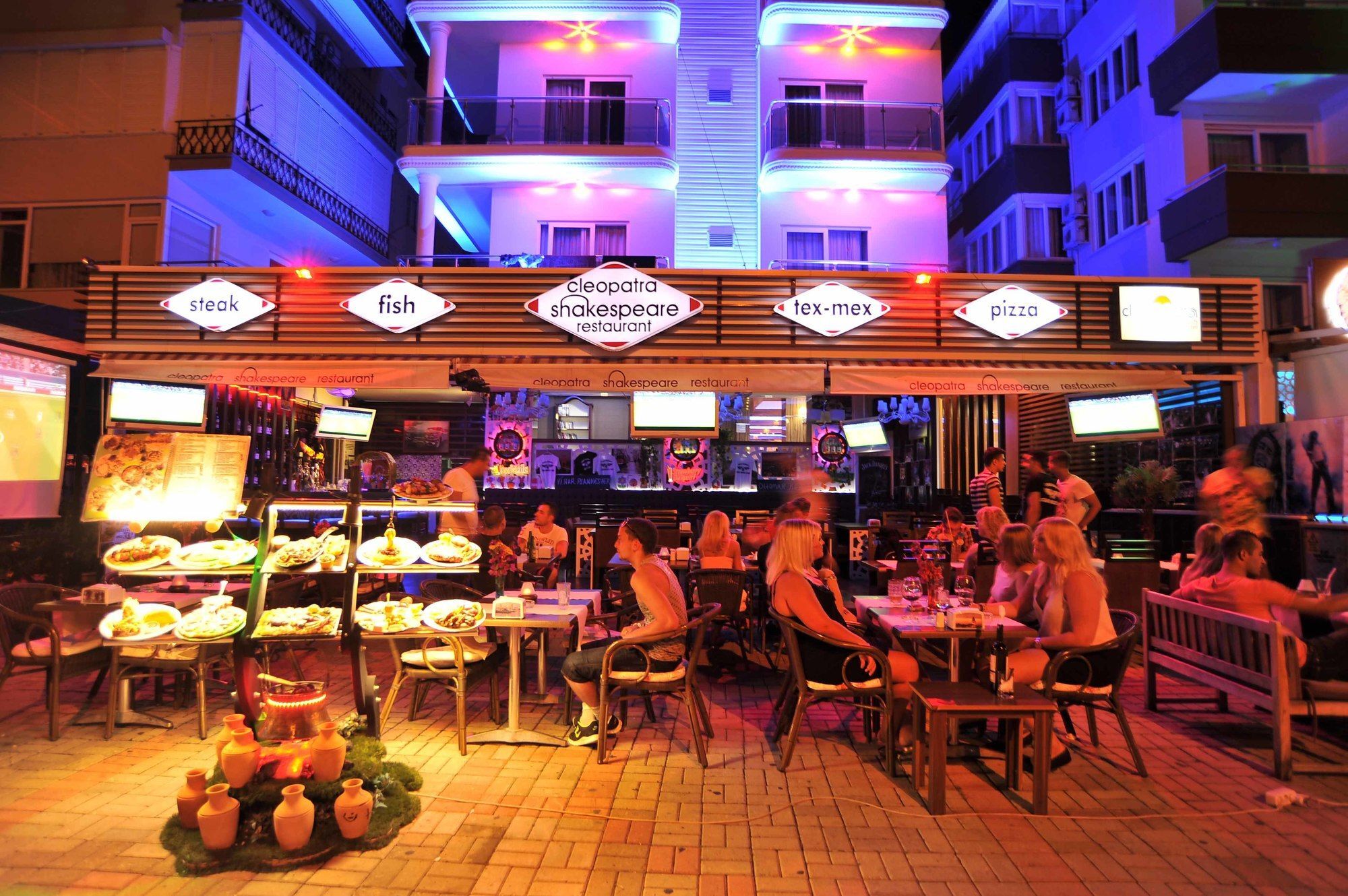 אלאניה Cleopatra Golden Beach Hotel מראה חיצוני תמונה