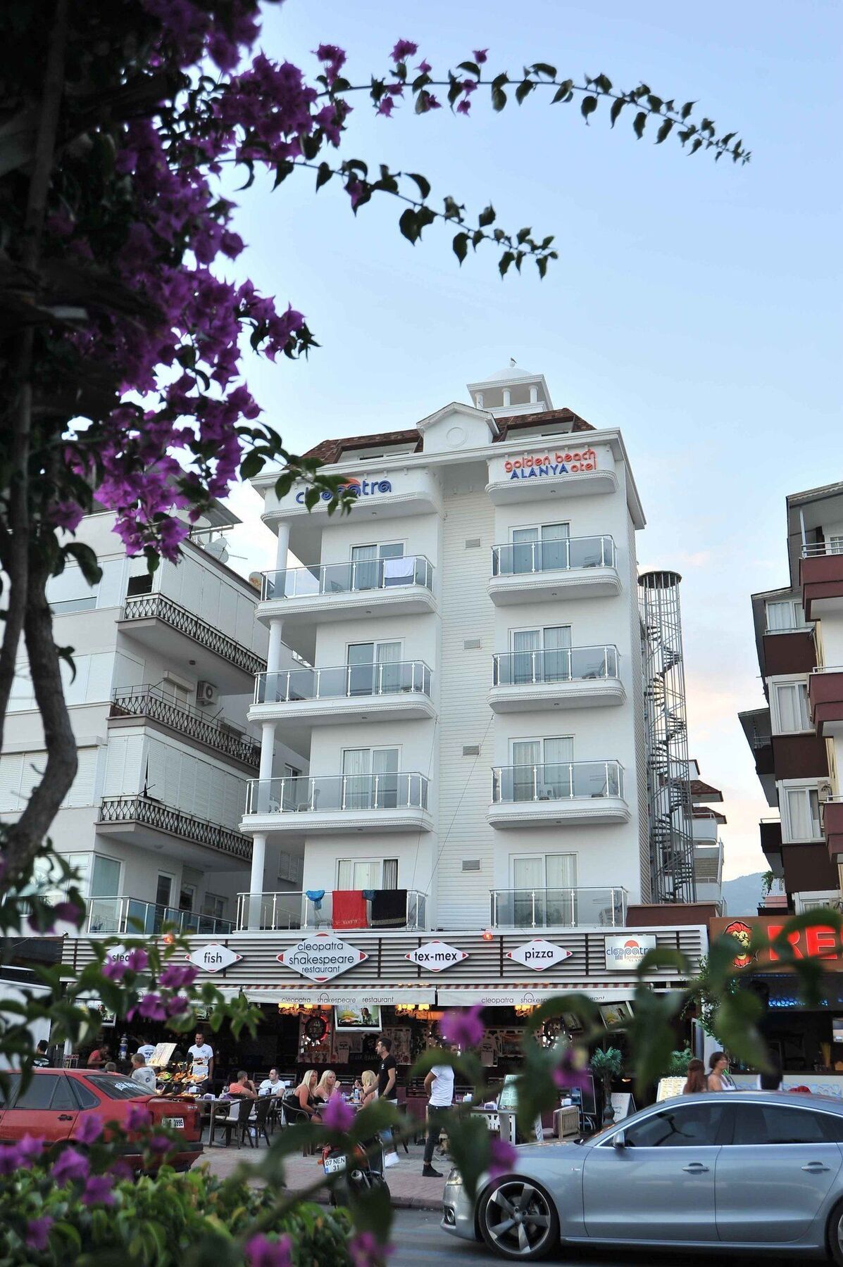 אלאניה Cleopatra Golden Beach Hotel מראה חיצוני תמונה